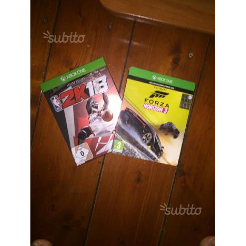Nba 2k18 Forza horizon 3 Xbox one