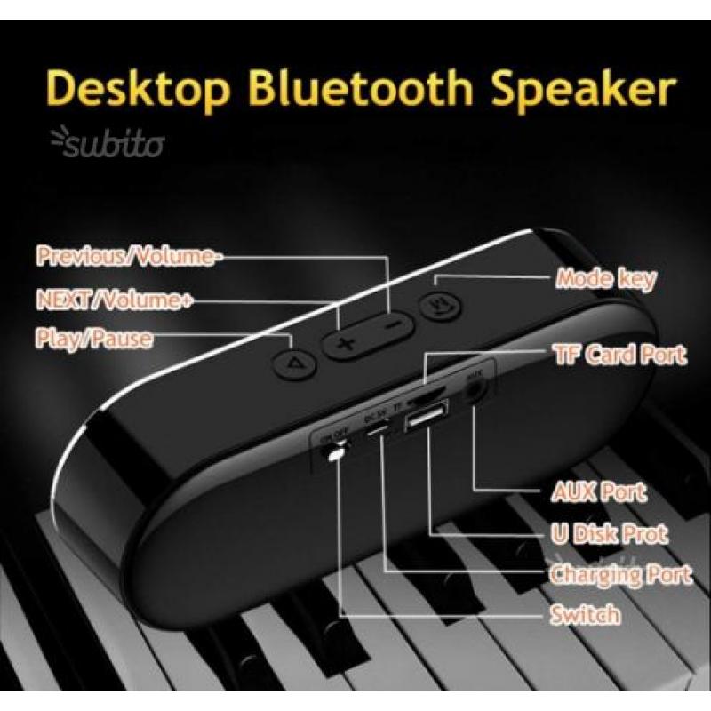 Mini speaker cassa Bluetooth