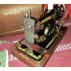 Antica macchina ad cucire Singer 28k del 1906