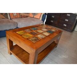 Tavolino in legno Teak